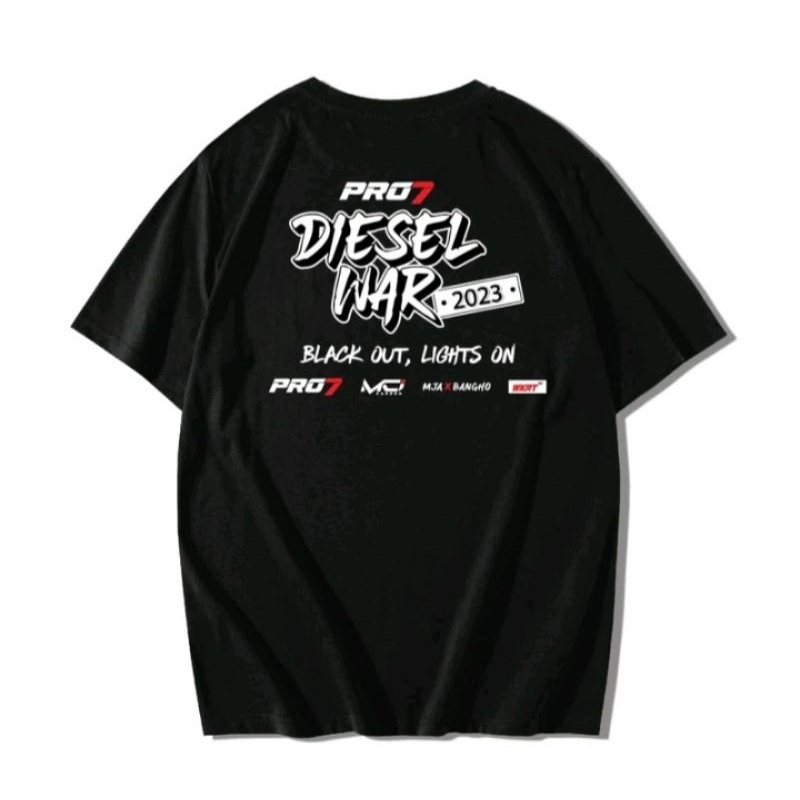 Kaos Baju Diesel War Pro7 2023 / Kaos Disel War / Kaos Pria Wanita