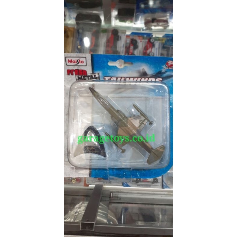 Maisto Tailwinds Diecast Pesawat Helikopter F104 Starfighter