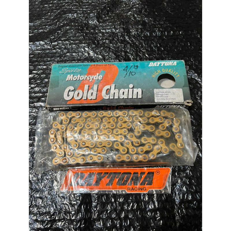 RANTAI RANTE DAYTONA JAPAN ORIGINAL 428 - 110 L GOLD