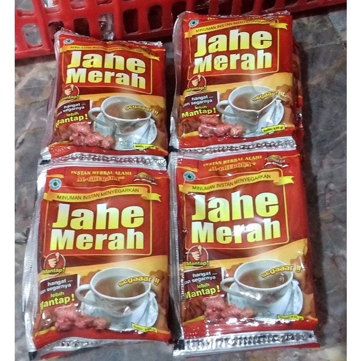 

Promo Instan Jahe Merah Al-Ghuroba 1 Renteng isi 10 Sachet Persachet 25 gr Mengatasi Pegel, Masuk Angin, Kembung