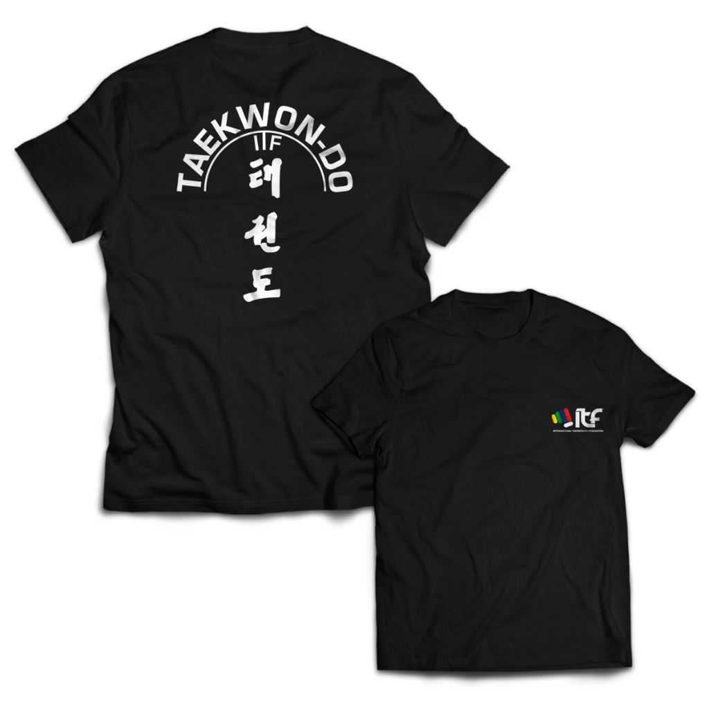 Kaos Pria ITF TAEKWONDO Dewasa Baju Atasan Unisex PakeKaos