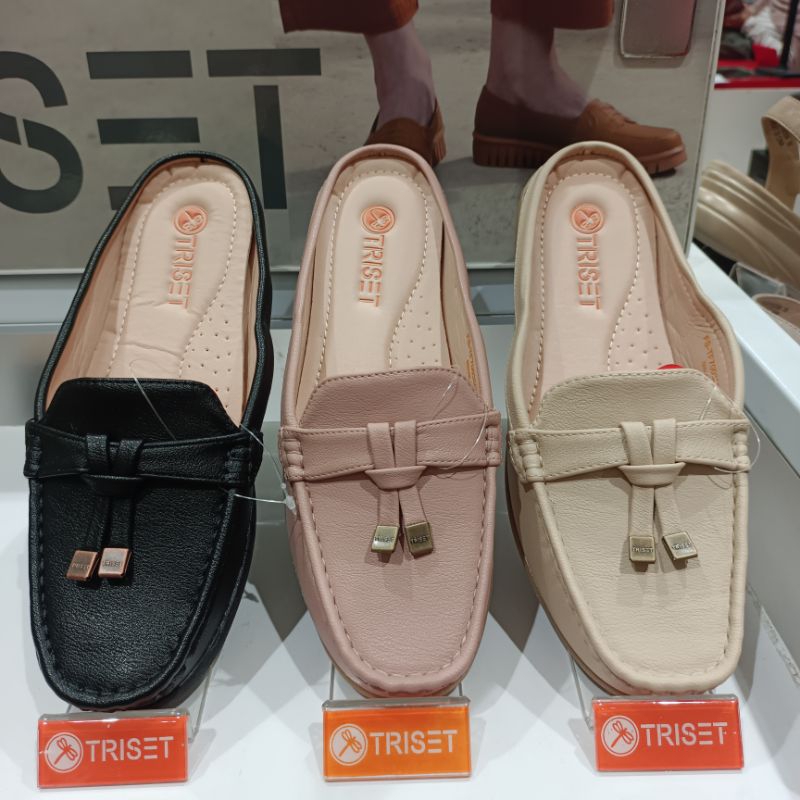 sepatu selop triset terbaru / sepatu selop wanita Triset original