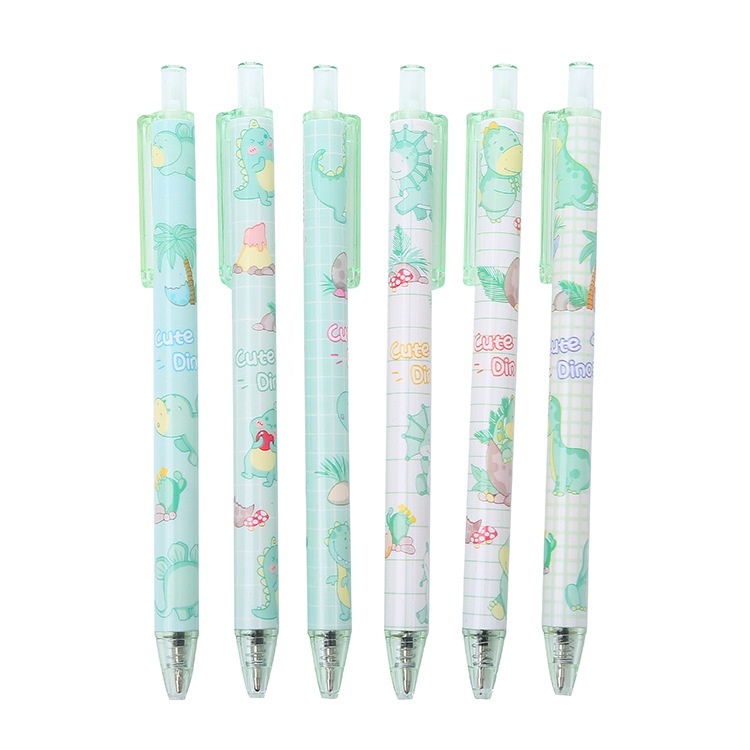 

Pen Gel Mekanik Motif Cartoon Dinosaur / Pulpen Pelajar Dan Kantor Pena Lucu Motif Dino Imut