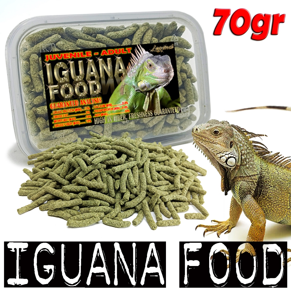 70GR IGUANA FOOD DIET PELLET SAYUR RUMPUTALAMI MAKANAN IGUANA HIJAU JUVENILE ADULT PELET REPTILE IGU