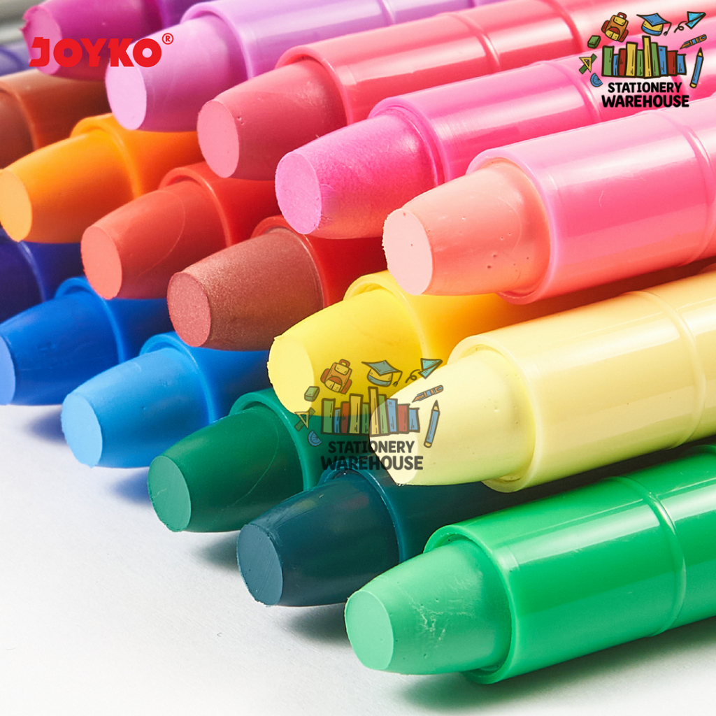 

Silky Crayon Krayon Halus Joyko SLC-A SLC-A-12 SLC-A-24 SLC-A-36 SLC-A-48 12 , 24 , 36 dan 48 Warna