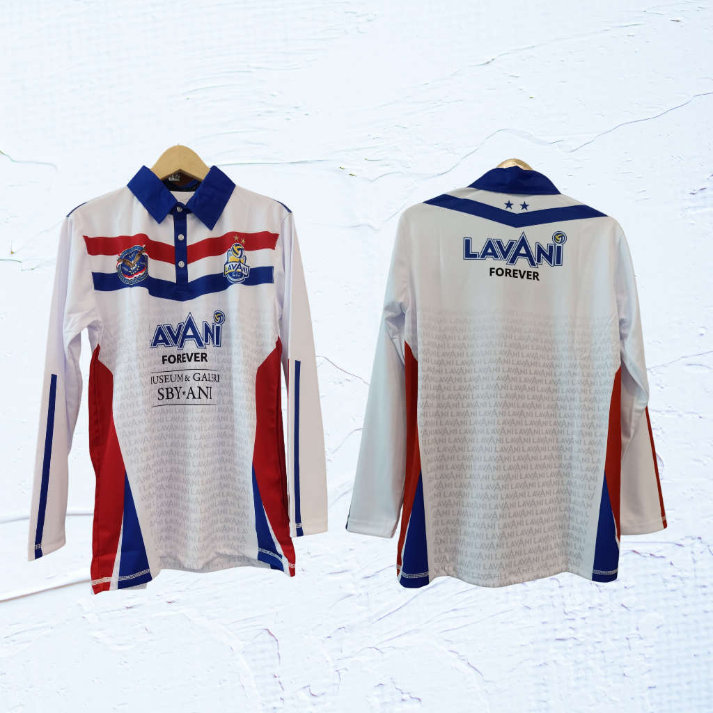 Kaos Lavani XT Design Terbaru Berkerah Lengan Panjang