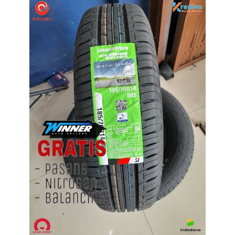 BAN MOBIL AVANZA XENIA MERK BRIDGESTONE ECOPIA 185 70 R14