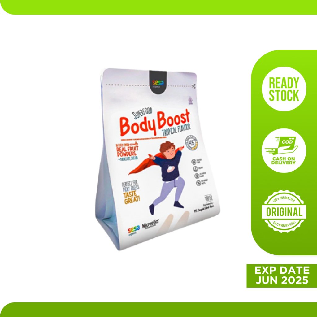 

Superfood Mavella Body Boost Powder 100g - Superfoods Mineral Multivitamin Kalsium