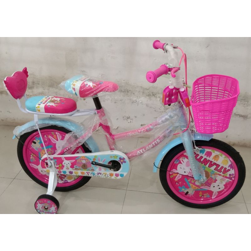 Sepeda Anak Sepeda Mini 16 inch ATLANTIS ( PINK )