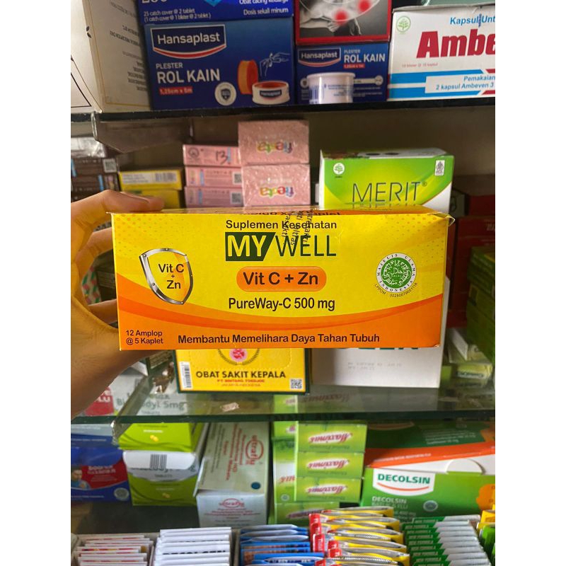 My well vitamin C + Zn 1box