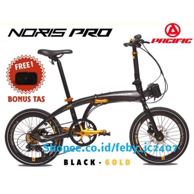 Pacific Noris Pro 20 inch Sepeda Lipat Folding Bike