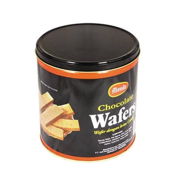 

Biskuit MONDE Chocolate Wafers Kaleng coklat biskuit 600g