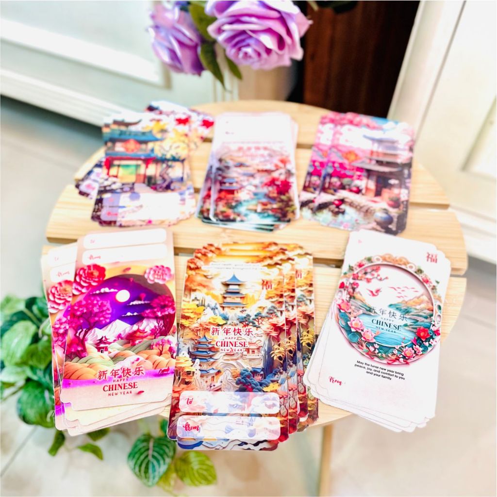 

Gretting card / kartu ucapan CNY IMLEK 7x14 cm