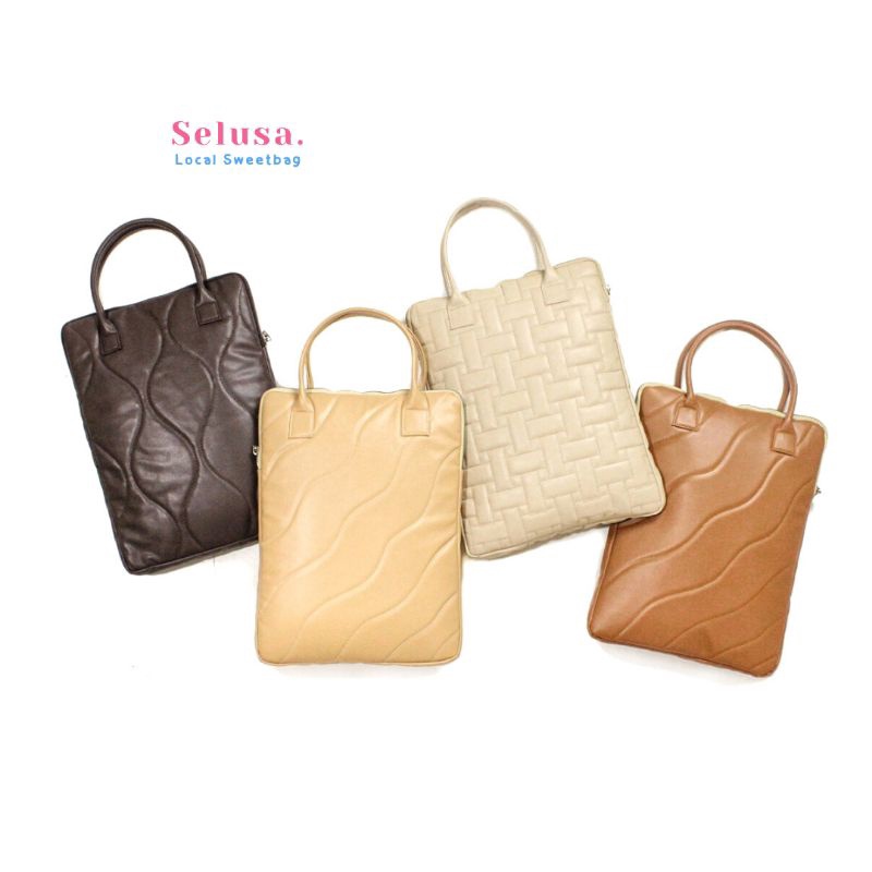 COD SELUSA LASYA LAPTOP BAG  Tas Laptop Premium Leather Terbaru
