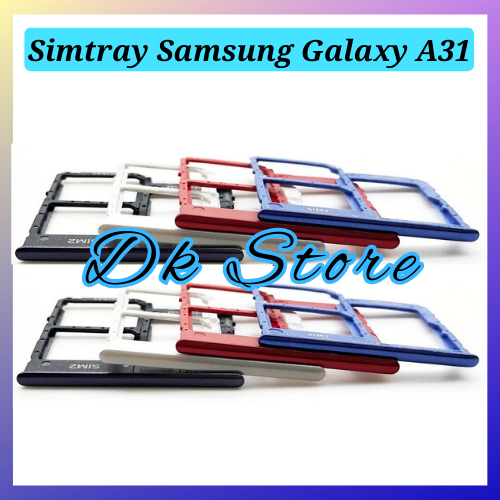 Tempat Kartu SAMSUNG GALAXY A31 A315F Sim Tray Simtray Slot Sim Tempat Kartu Hp Simcard Simlock