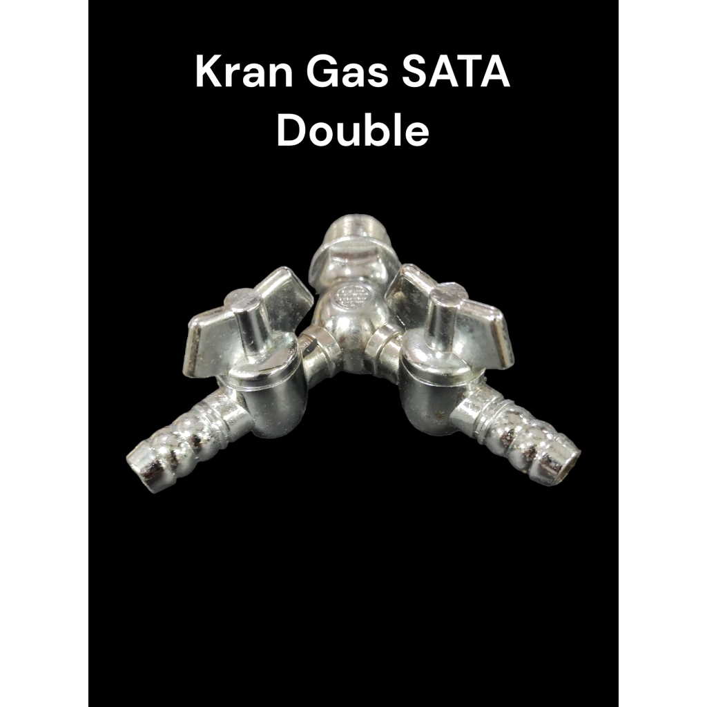Kran Gas Double merk SATA