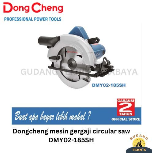 Dongcheng mesin gergaji circular saw DMY02-185SH / DMY 02-185SH