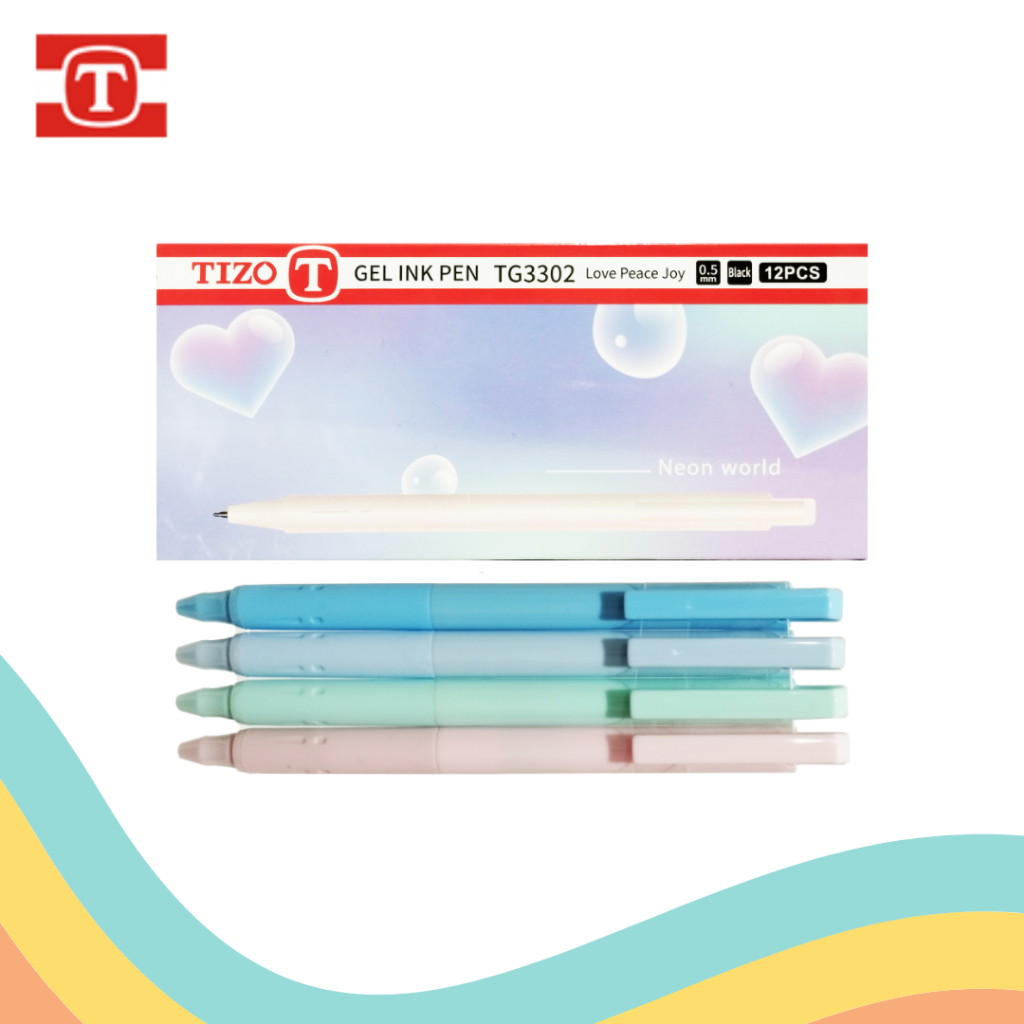 

GEL PEN TIZO TG-3302 (12 PCS)