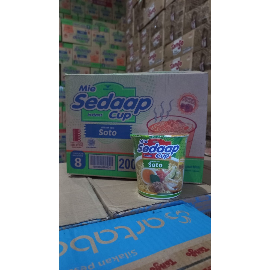 

1212 BIG SALE FASION mie sedap cup kuah 77 gram 1 dus isi 12 cup murah