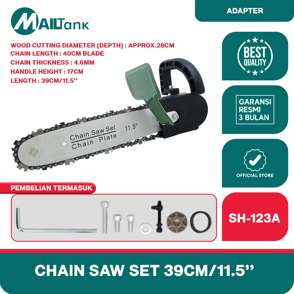 MAILTANK SH123A CHAINSAW GERINDA Mesin Gerinda Jadi Gergaji Mesin Chain Saw Bracket Chainsaw Bracket