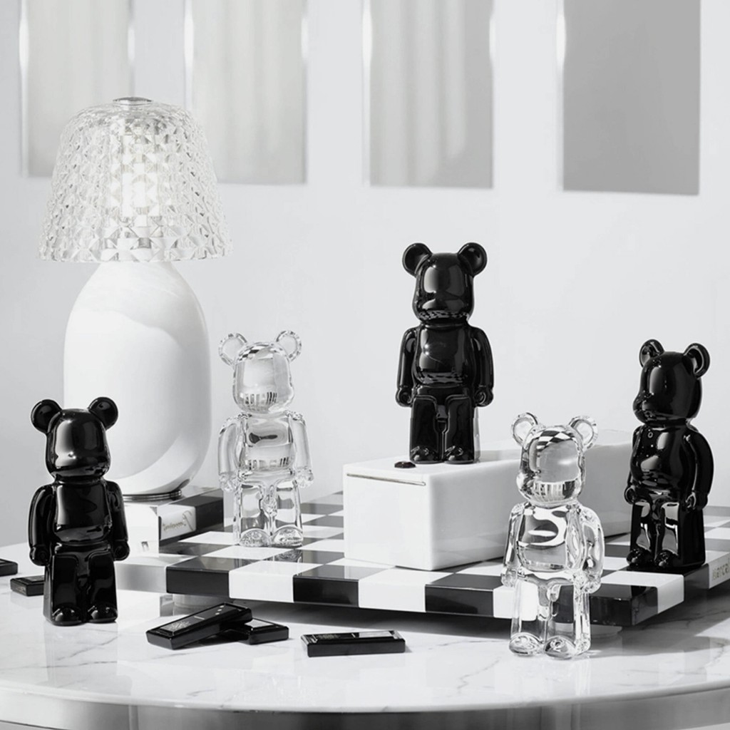 Pajangan Patung Designer Toys Dekorasi Kamar / Bearbrick Figurine Icons