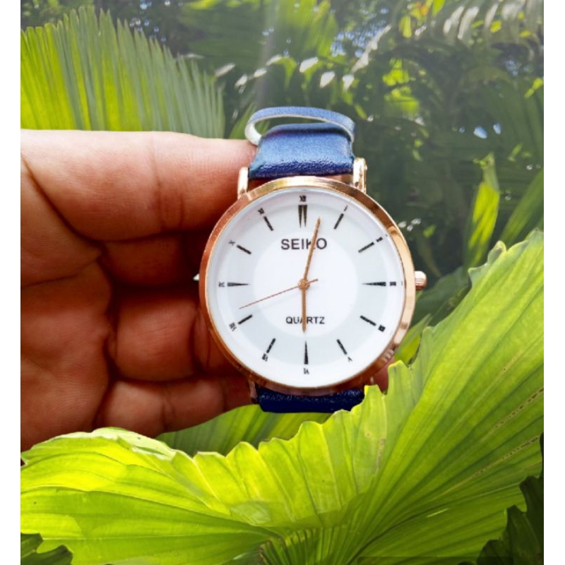 SEIKO / Jam tangan wanita kulit Anti air