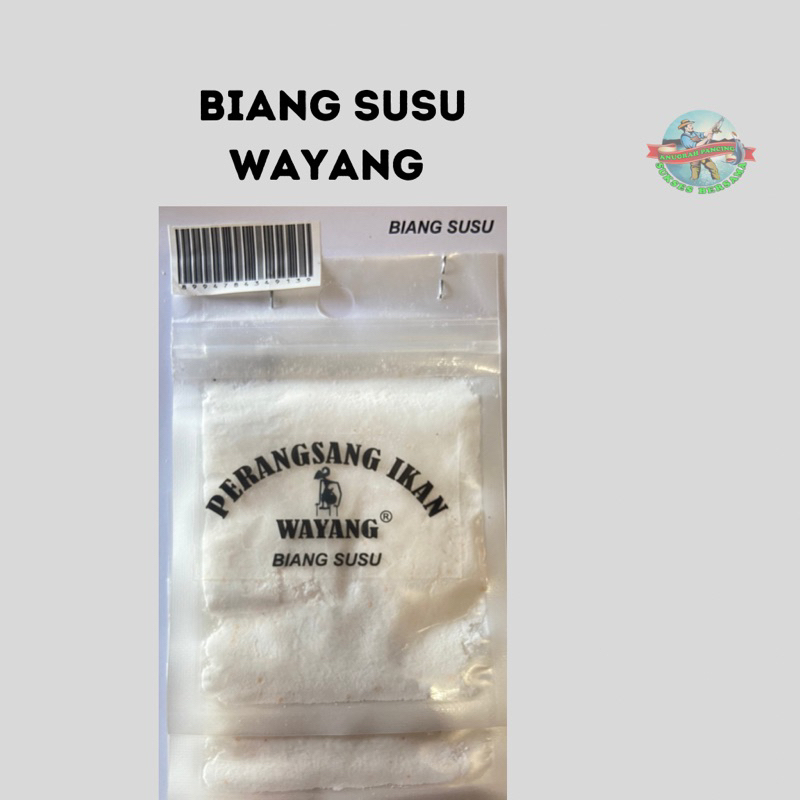 Umpan Biang Susu Wayang Perangsang Ikan Mas, Lele, Ikan Air Tawar