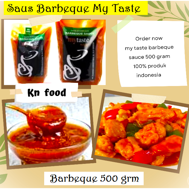 

Saus Barbeque 500 gram - BBQ My Taste .