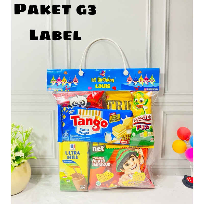 

Paket snack ulang tahun anak/souvenir ulang tahun anak /hampers ulang tahun anak