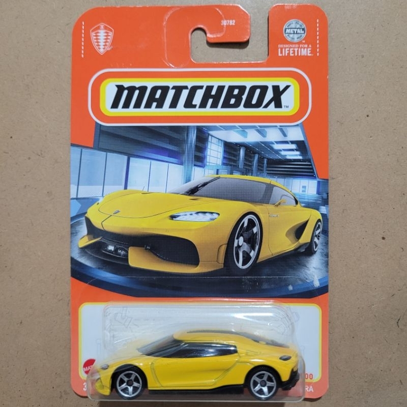 MATCHBOX 2021 KOENIGSEGG GEMERA [ YELLOW ]