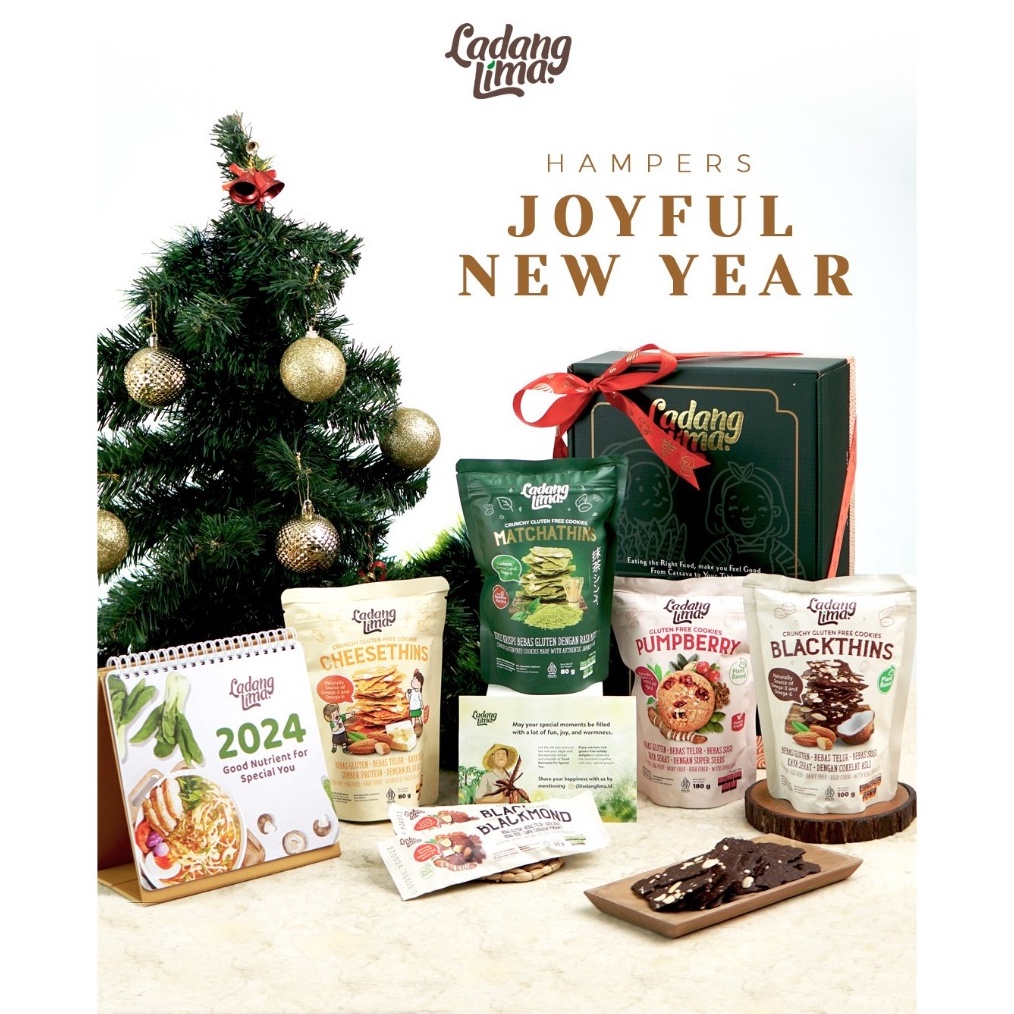 

1212 Product HOT JOYFUL New Year Hampers Exclusive Ladang Lima gas