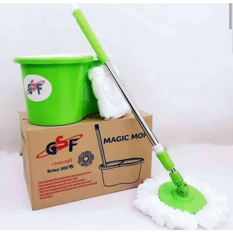 Spin Mop GSF 433 - Pel Mop GSF - Pel Mop Putar 360° - Spin Mop Murah