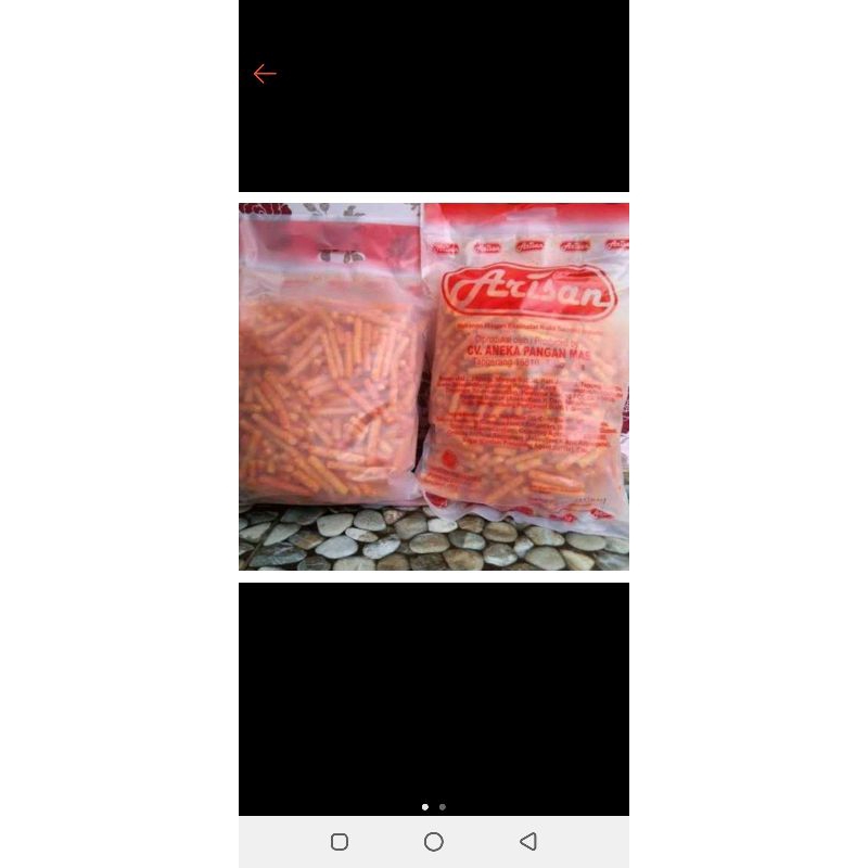 

TERLARIS DAN TERMURAH!!!!/STIK ARISAN BALADO DAN KEJU/400GR/GURIH DAN RENYAH