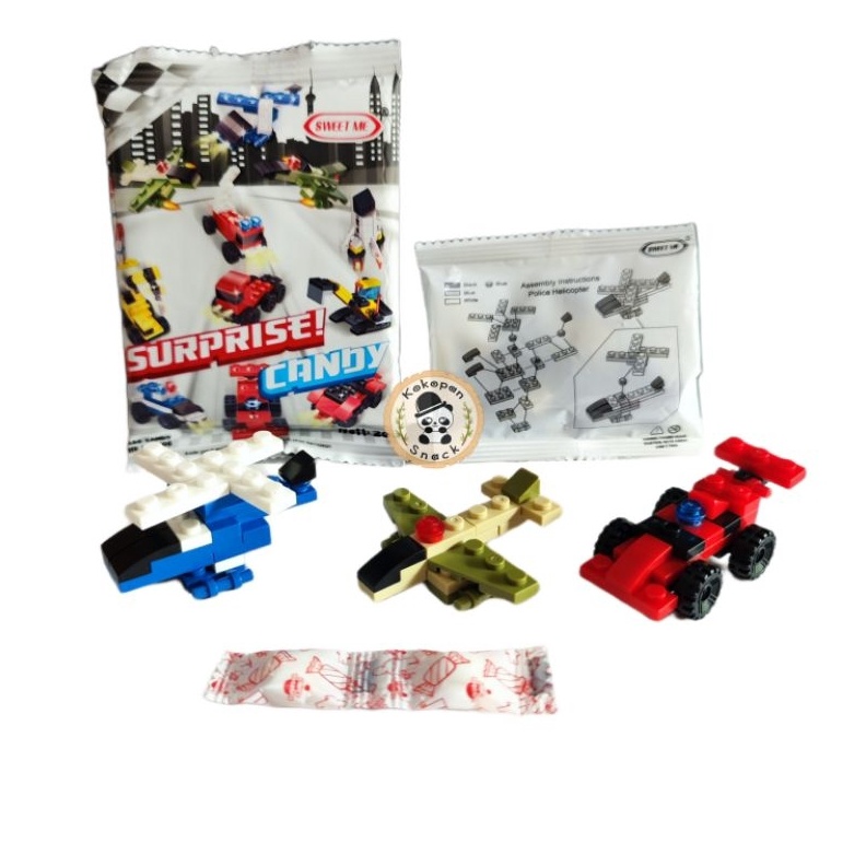 

Mall SWEET ME LEGO SURPRISE CANDY PAK ISI 3 gas