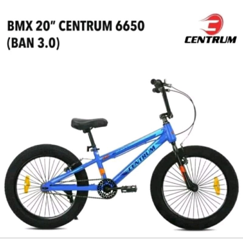 Sepeda Anak laki BMX Centrum 6650, ban (3.0) 20 inch