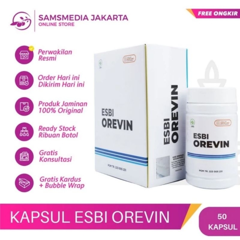 Esbi Orevin Obat Diabetes Penurun Gula Darah Asli Original