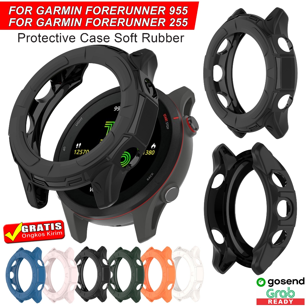 TPU Case Garmin Forerunner 955 - Garmin Forerunner 255 Bumper Casing Soft Cover