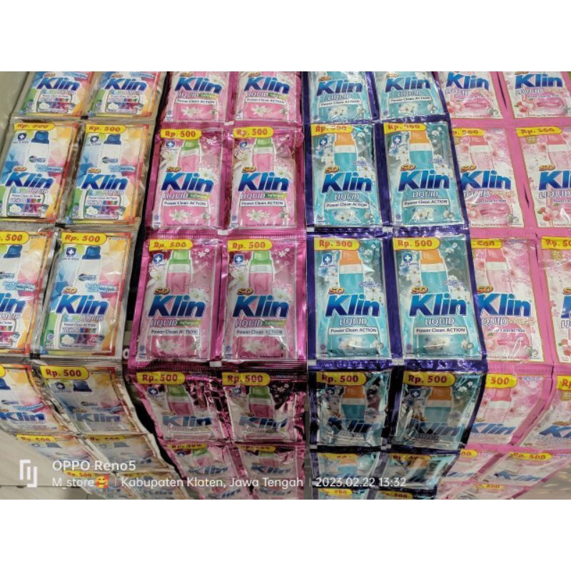 soklin cair renteng / dus