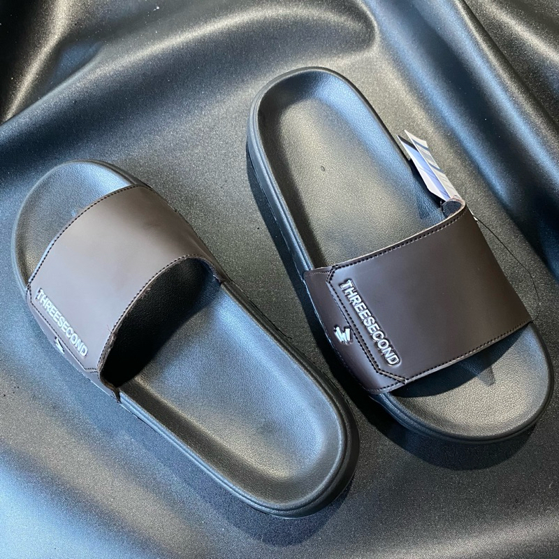 sandal slop three second sendal selop slide slip on 3second original