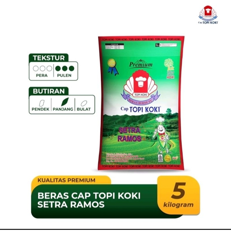 

Hoki dan Topikoki beras 5 kg