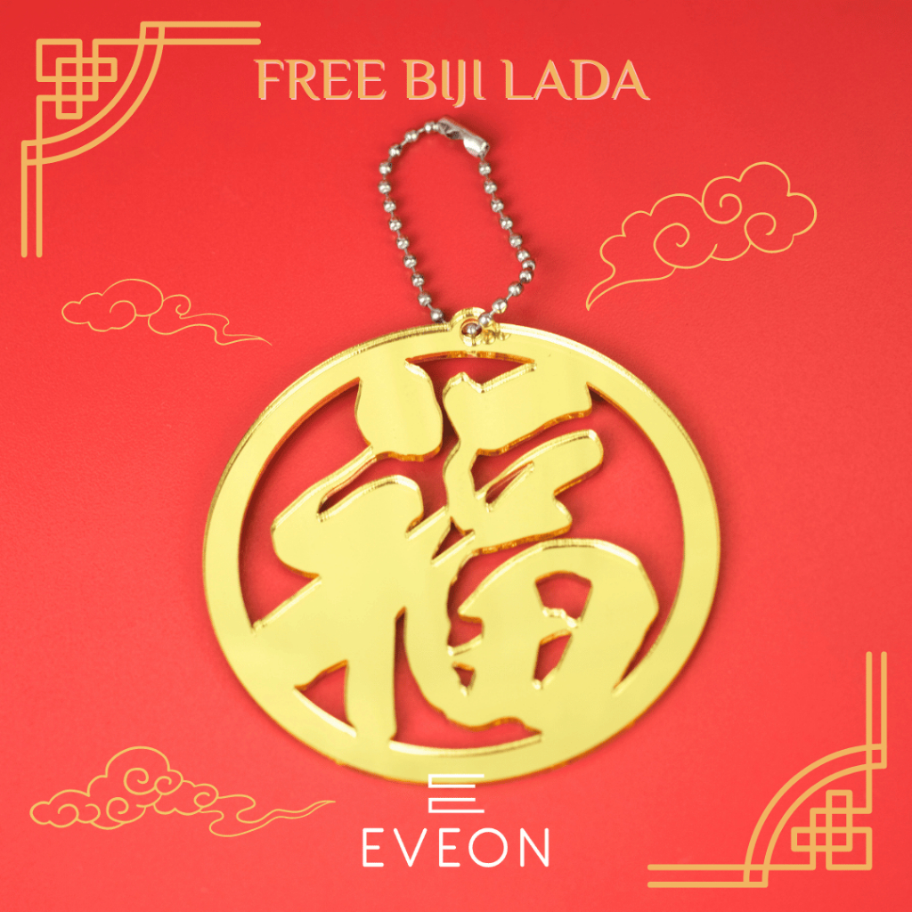 

Hang Tag Imlek FREE BIJI LADA Akrilik Gold Mirror Chinese New Year Hangtag Tahun Naga CNY