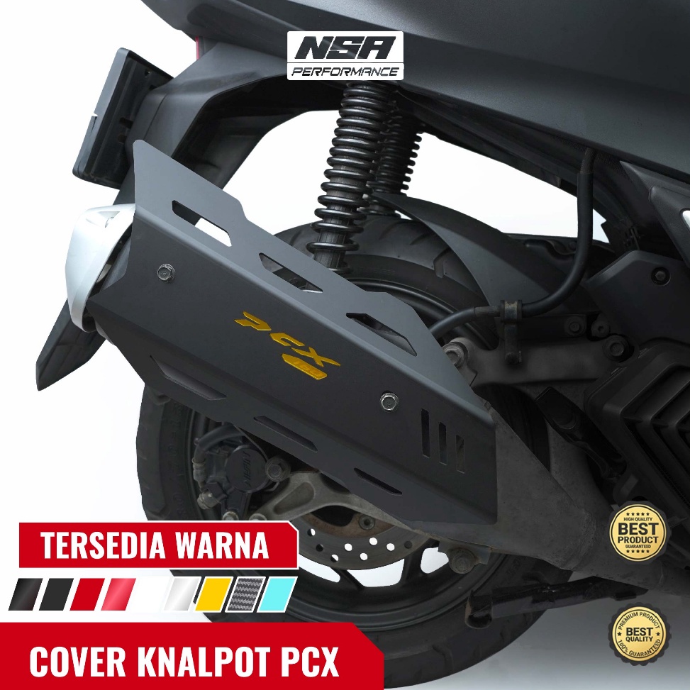 Gud NSA Cover Knalpot PCX 16 Muffler Tutup Knalpot PCX 16 Penutup Knalpot PCX 16 aksesoris honda pcx