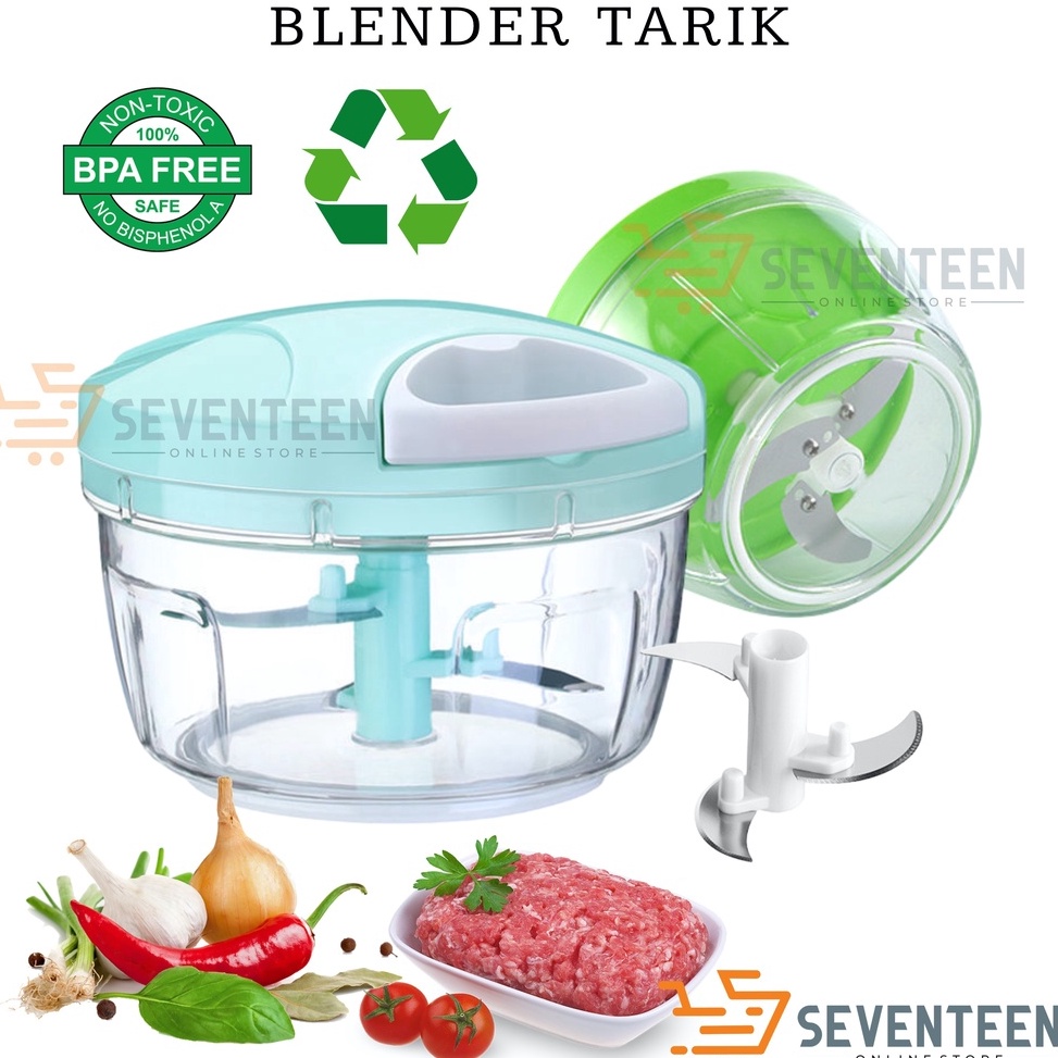 kc SEVENTEEN SPEEDY CHOPPER BLENDER TARIK MANUAL JUMBO BLENDER TANPA LISTRIK SERBAGUNA BLENDER BUBUR