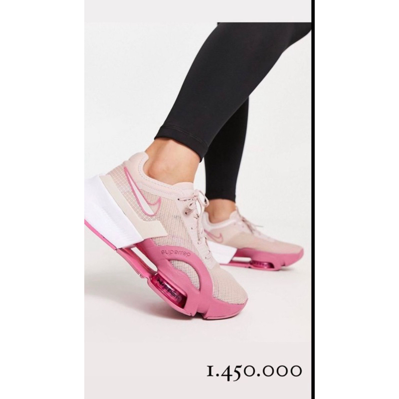 Nike Training Air Zoom SuperRep 3 trainers In pink