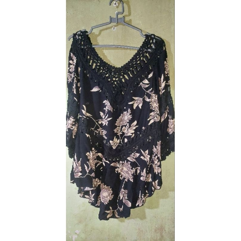 ORCHID - Baju Pantai Bohemian - Baju Pantai Wanita Bunga