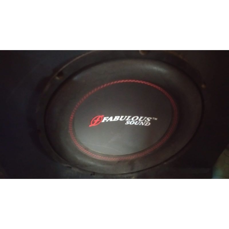 Subwoofer fabulous & Power Audiobose v12