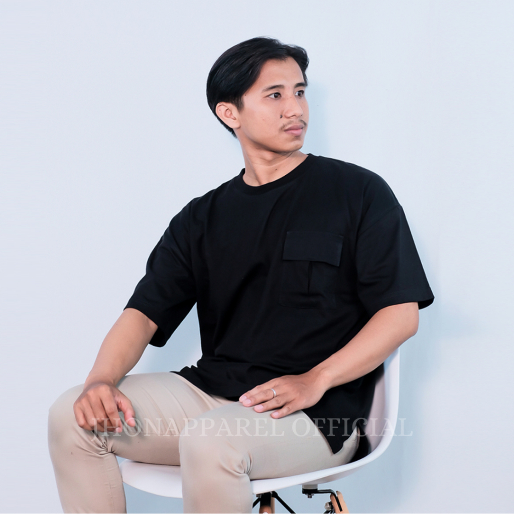Kaos Tshirt Oversize Jumbo Big Size Pria Wanita Cewek Cowok Unisex Dewasa Distro Polos Oblong Premiu