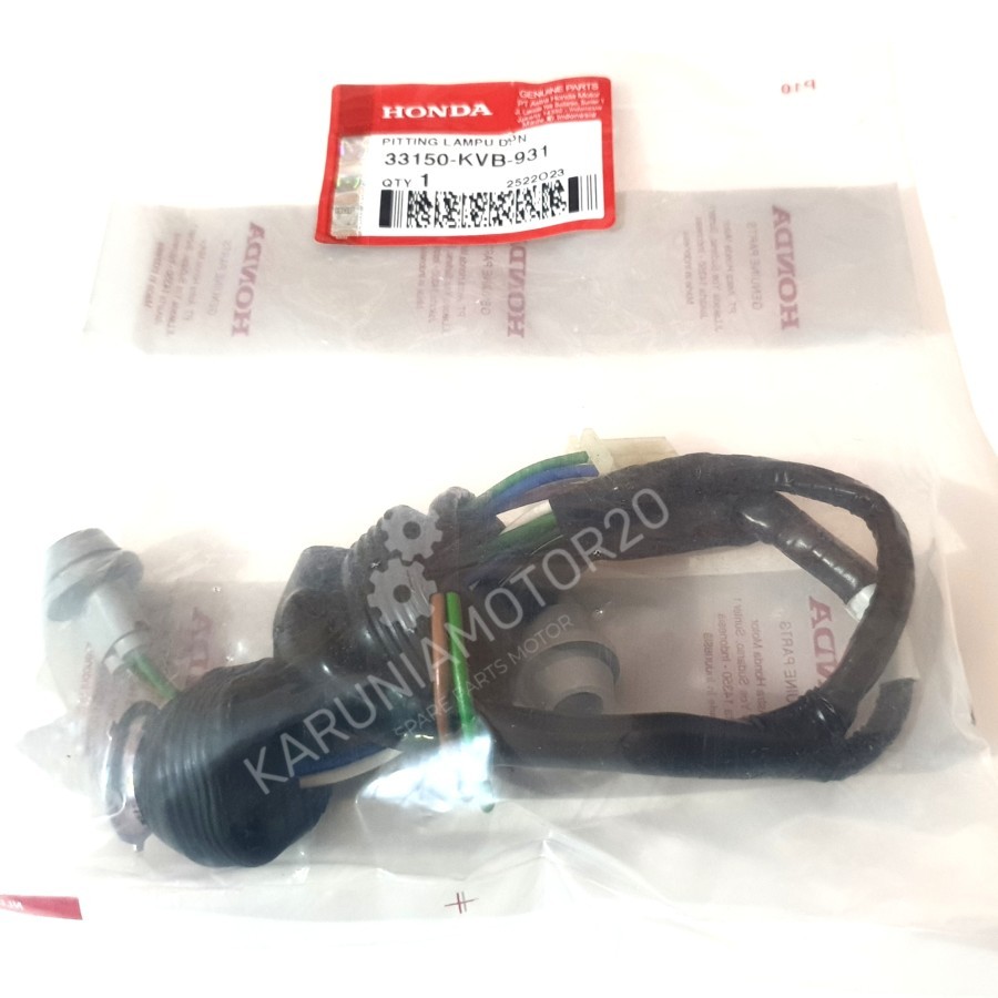 Fitting Lampu Depan Vario 110 Karbu Original AHM 33150-KVB-931