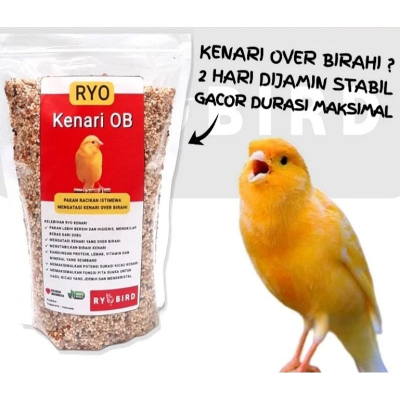 RYO KENARI Pakan Penyetabil Kenari Over Birahi