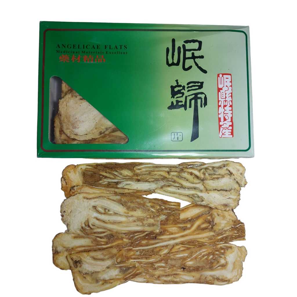 Quan Dang Gui Pian 100 gram Tang Kui Pian - Tang Kwei Tangkui Tang Kwi Tong Kui Dang Gui Iris Utuh D